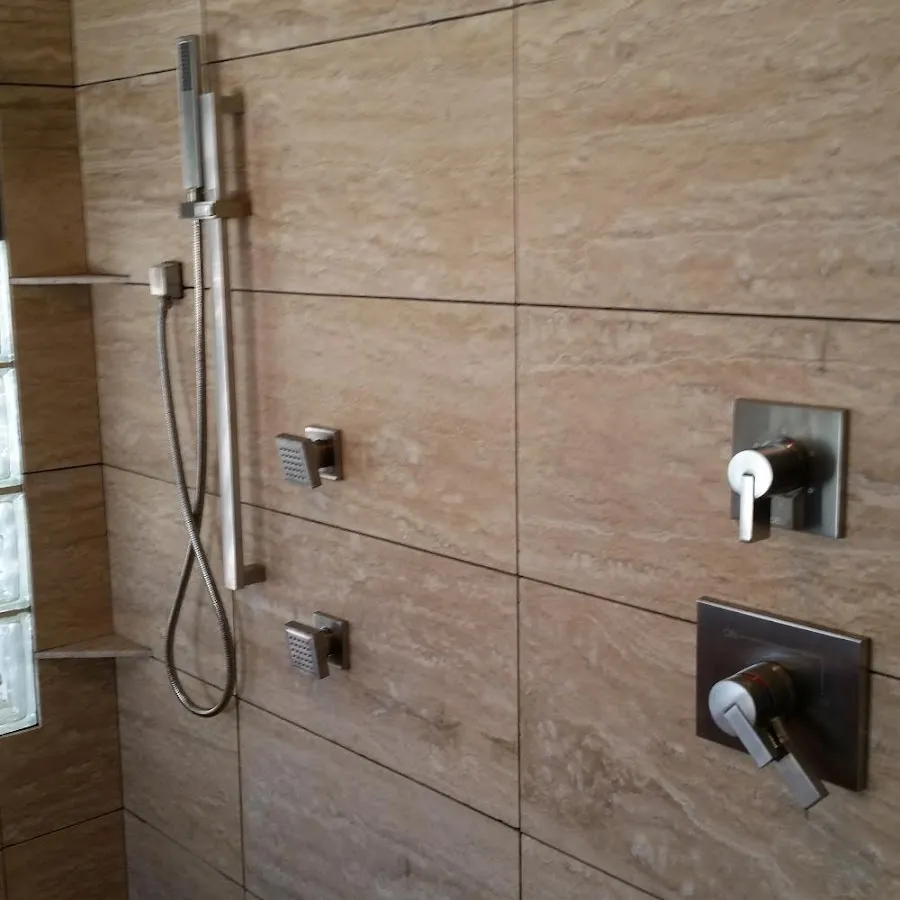 Shower fixture installation for Frozen Pipe Repair in Goleta